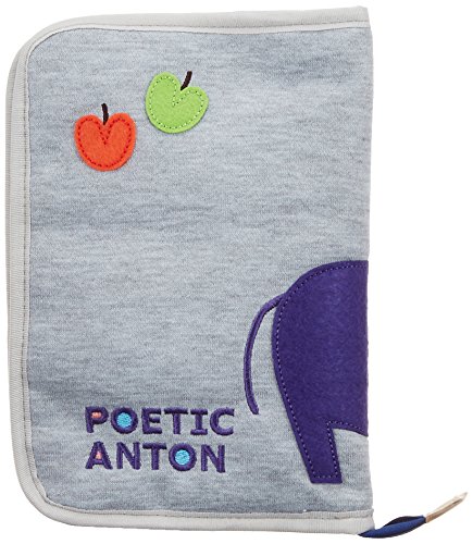 母子手帳ケース Poetic Anton ゾウ 早割クーポン！ - 母子手帳用品