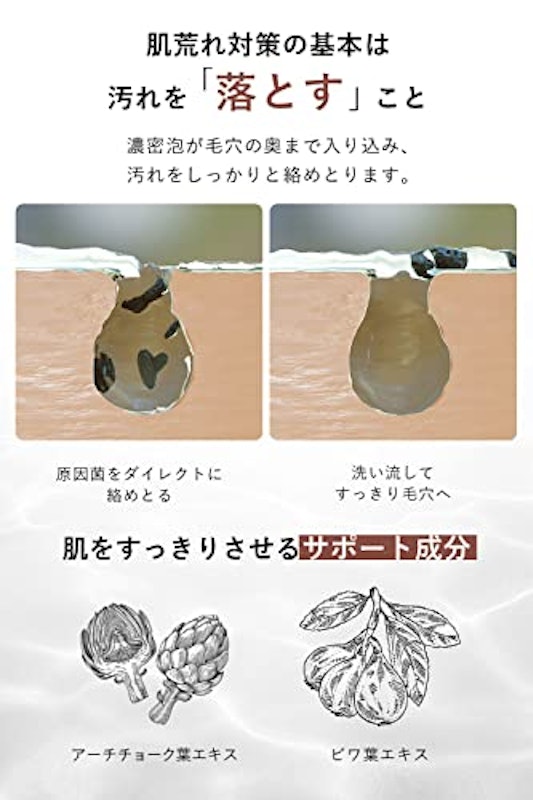 濃密泡洗顔 5