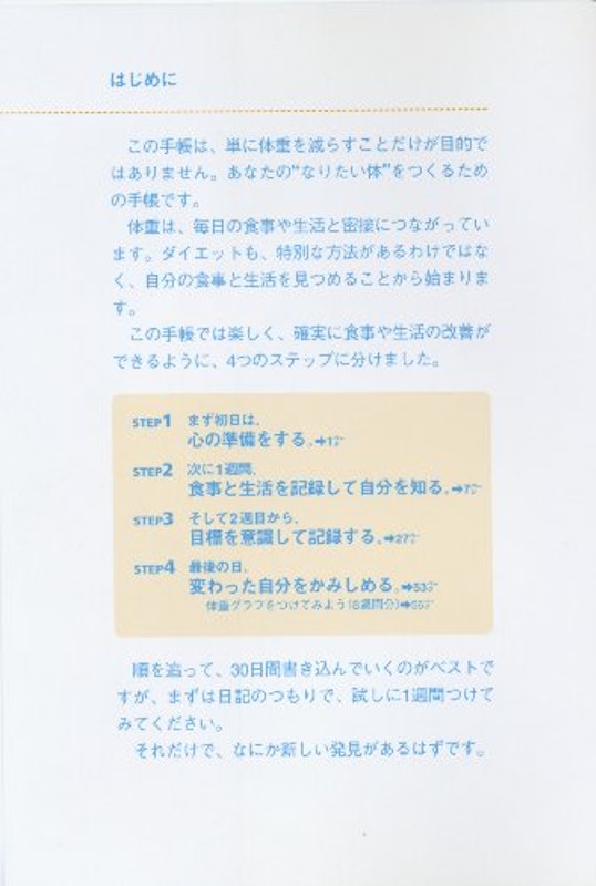 自分が変わる!30日ダイエット手帳 3