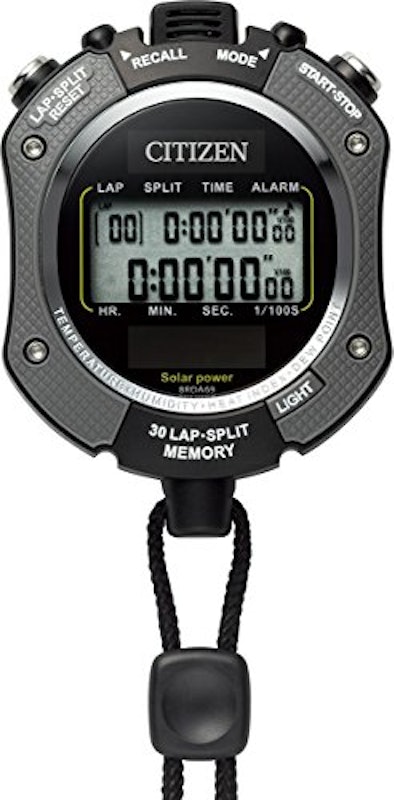 CITIZEN ソーラー電源 ストップウォッチ 1