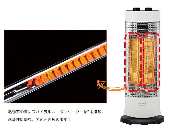 ダブルカーボンヒーター 3