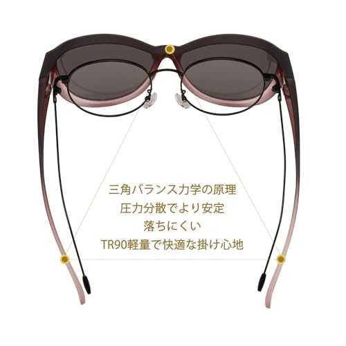 オーバーサングラス 2