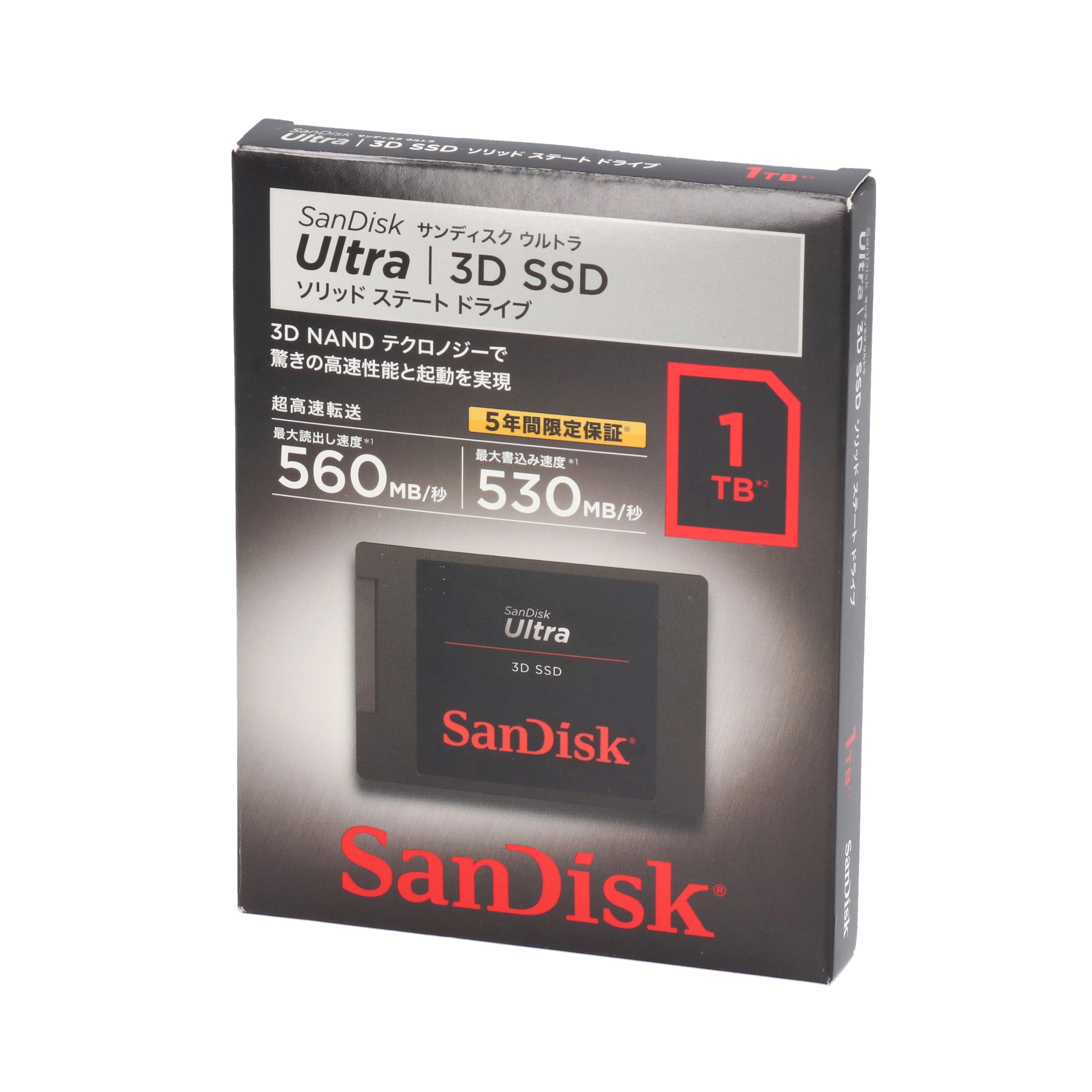 SanDisk(サンディスク) SanDisk SSD Ultra 3Dシリーズ 1.0TB SDSSDH3