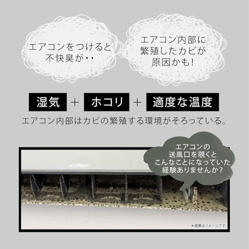 エアコン用バイオ防カビ消臭剤 3