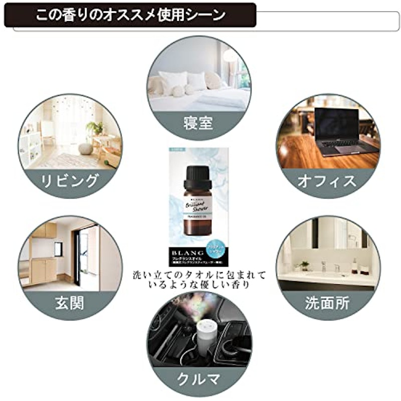 噴霧式ディフューザー専用フレグランスオイル ブリリアントシャワー 3