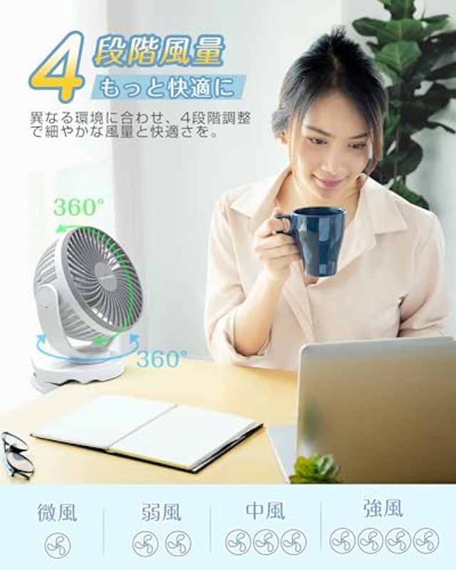卓上扇風機 2