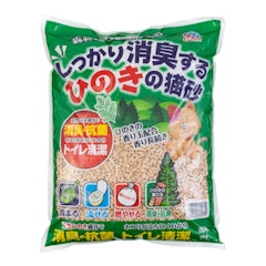 森林からの贈りもの しっかり消臭するひのきの猫砂