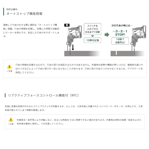 コードレスロータリハンマドリル 3