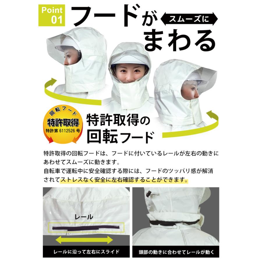 MY COAT シャワートレー レイン リュックコート 3