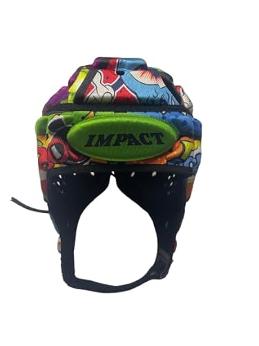 IMPACT ラグビー ヘッドキャップ V2 Premium Vented ファンキー 復刻デザイン Mサイズ  3