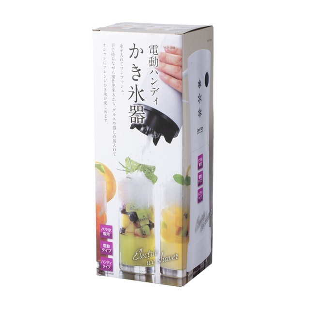 クールリッチ 電動ハンディかき氷器 2