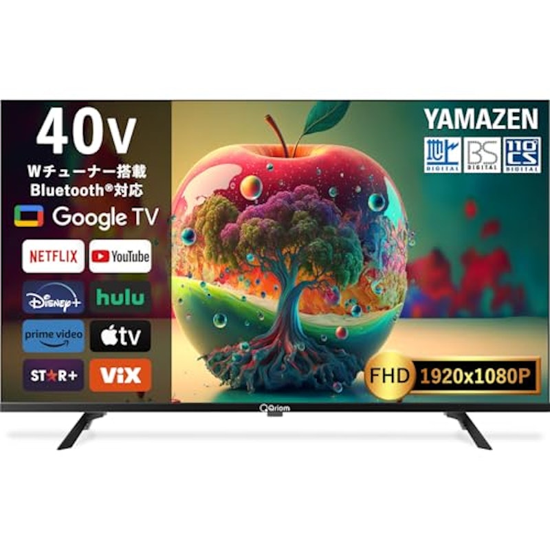 40V型フルハイビジョンスマートテレビ 1