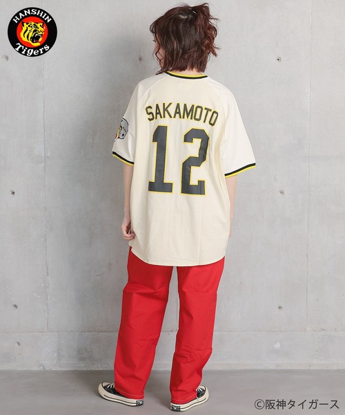 阪神タイガース半袖ベースボールシャツ 15