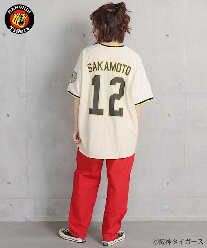 阪神タイガース半袖ベースボールシャツ 15
