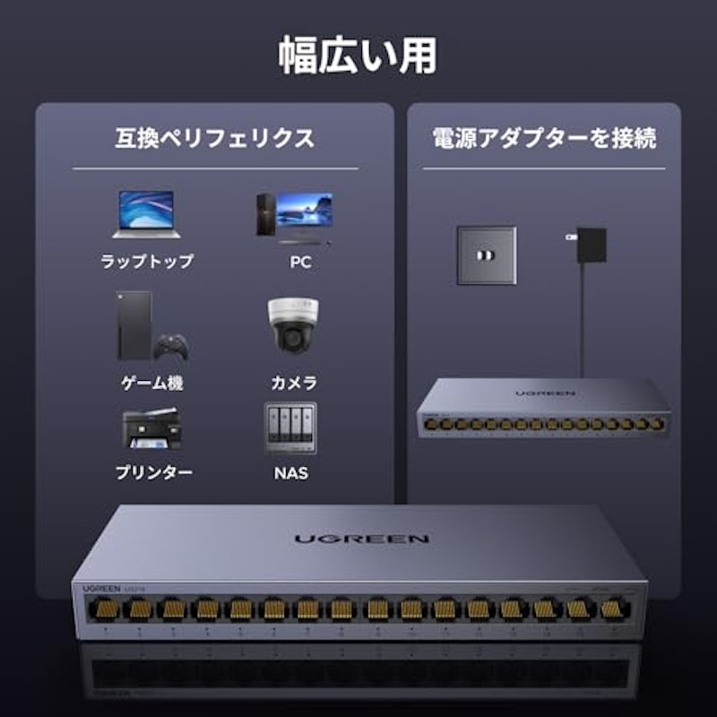 スイッチングハブ 5