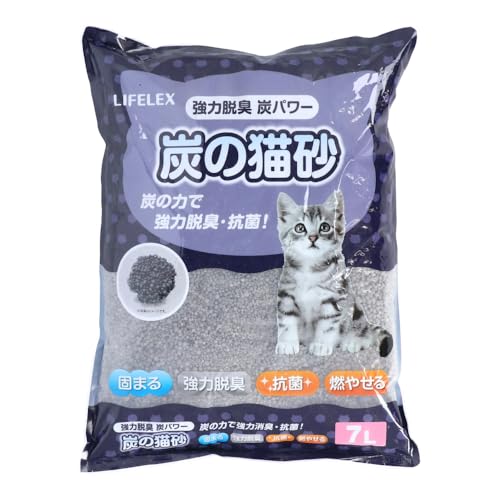 炭の猫砂 1