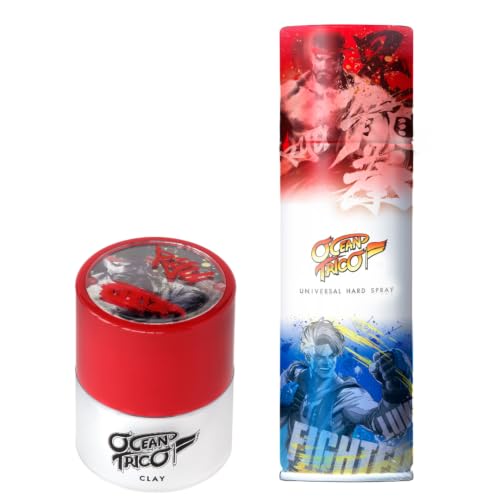 ストリートファイターコラボ　クレイ＆ユニバーサルハードスプレーセット 1