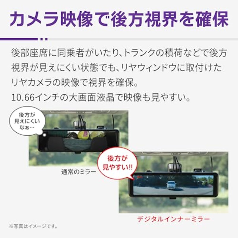 ミラー型ドライブレコーダー 3