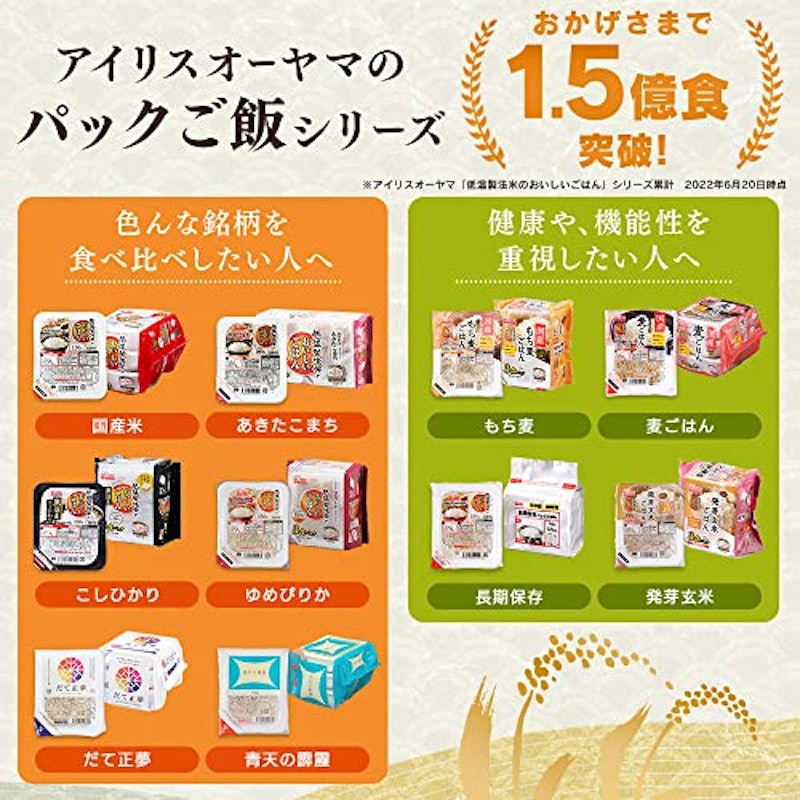 低温製法米のおいしいごはん 発芽玄米ごはん 3