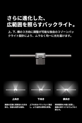 ScreenBar Halo 2 モニターライト 7