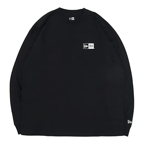 L/S Oversized Cotton Tee Box Logo 1