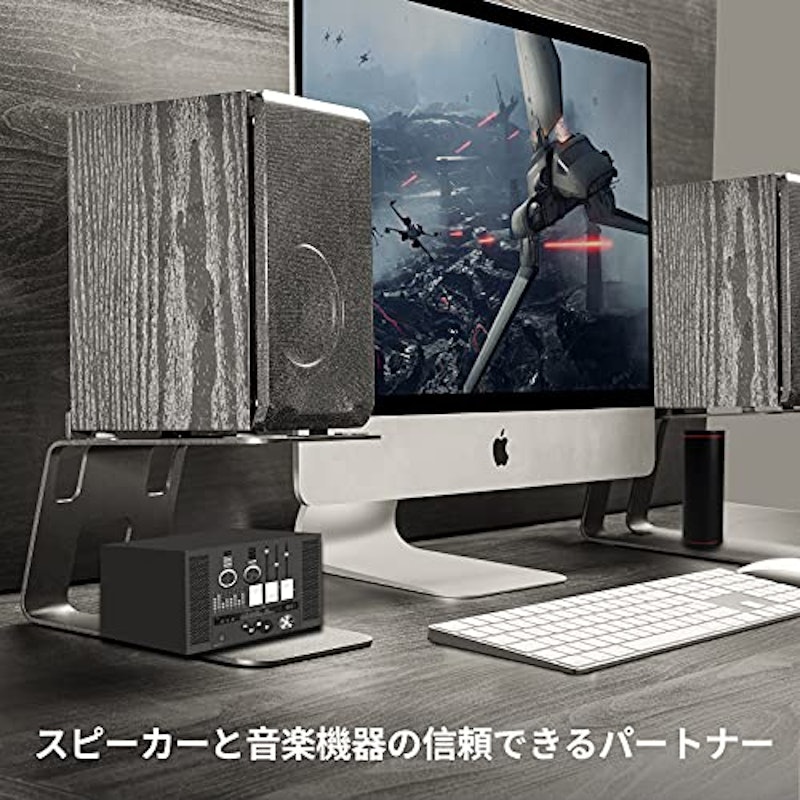 金属デスクトップスピーカースタンド 3