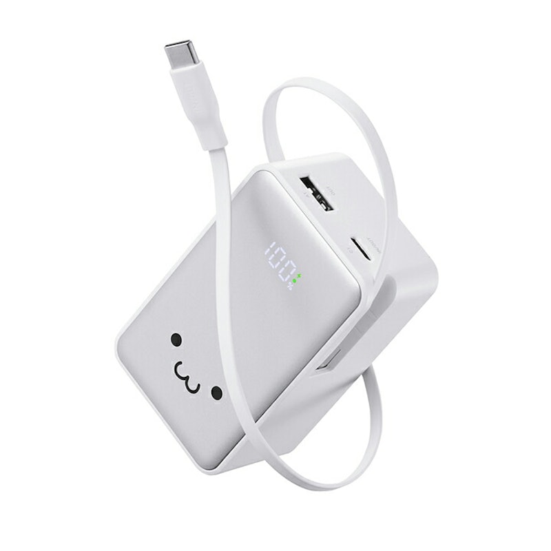 巻き取り式ケーブル一体型モバイルバッテリー 2