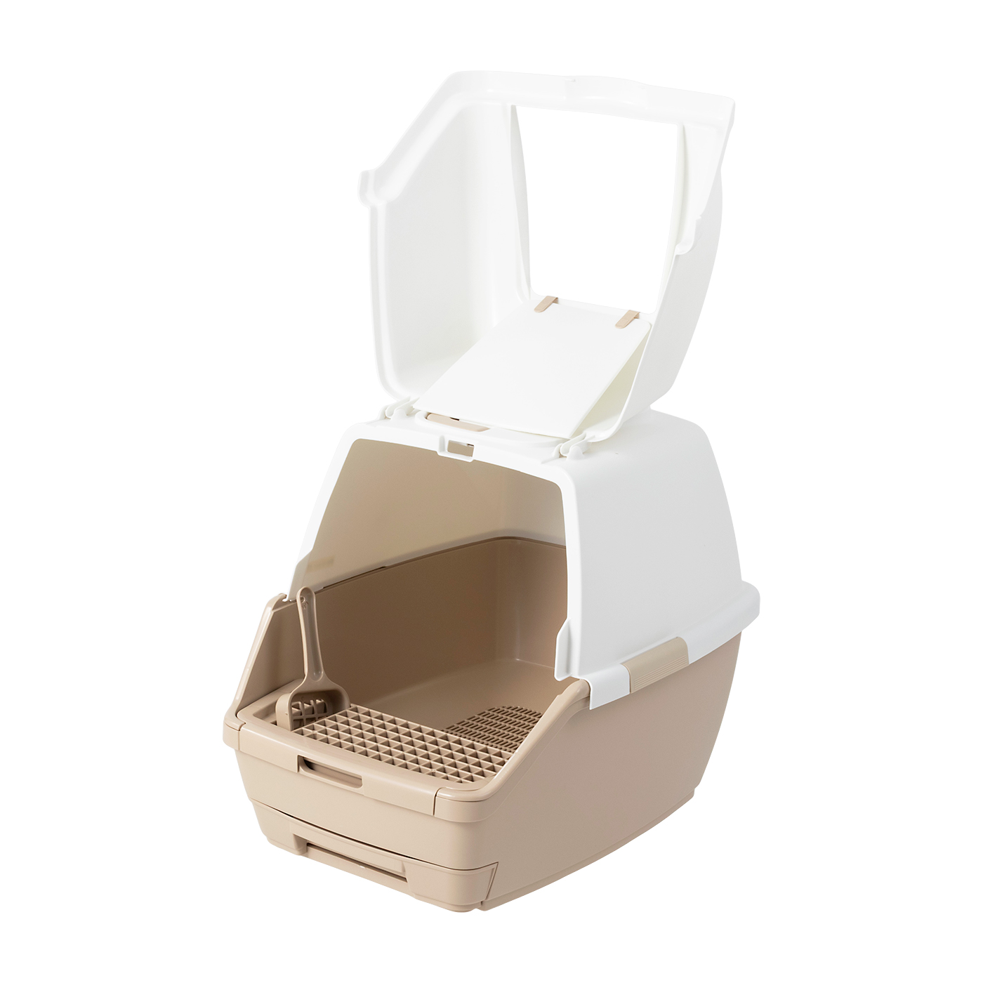 アイリスオーヤマ 1週間取り替えいらずネコトイレ TIO-530FTを検証