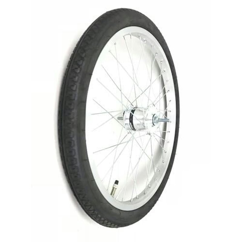 自転車 前輪リム組 ハブダイナモ付 1