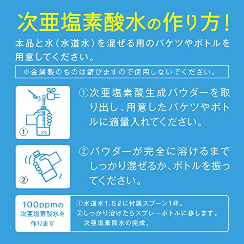 次亜塩素酸水 生成パウダー 7