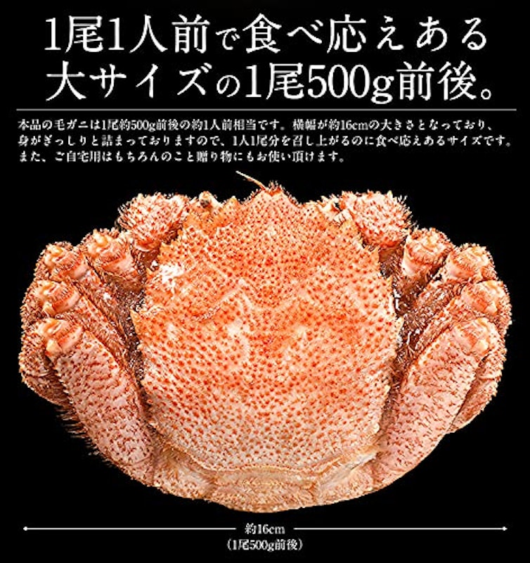北海道産 毛ガニ 4
