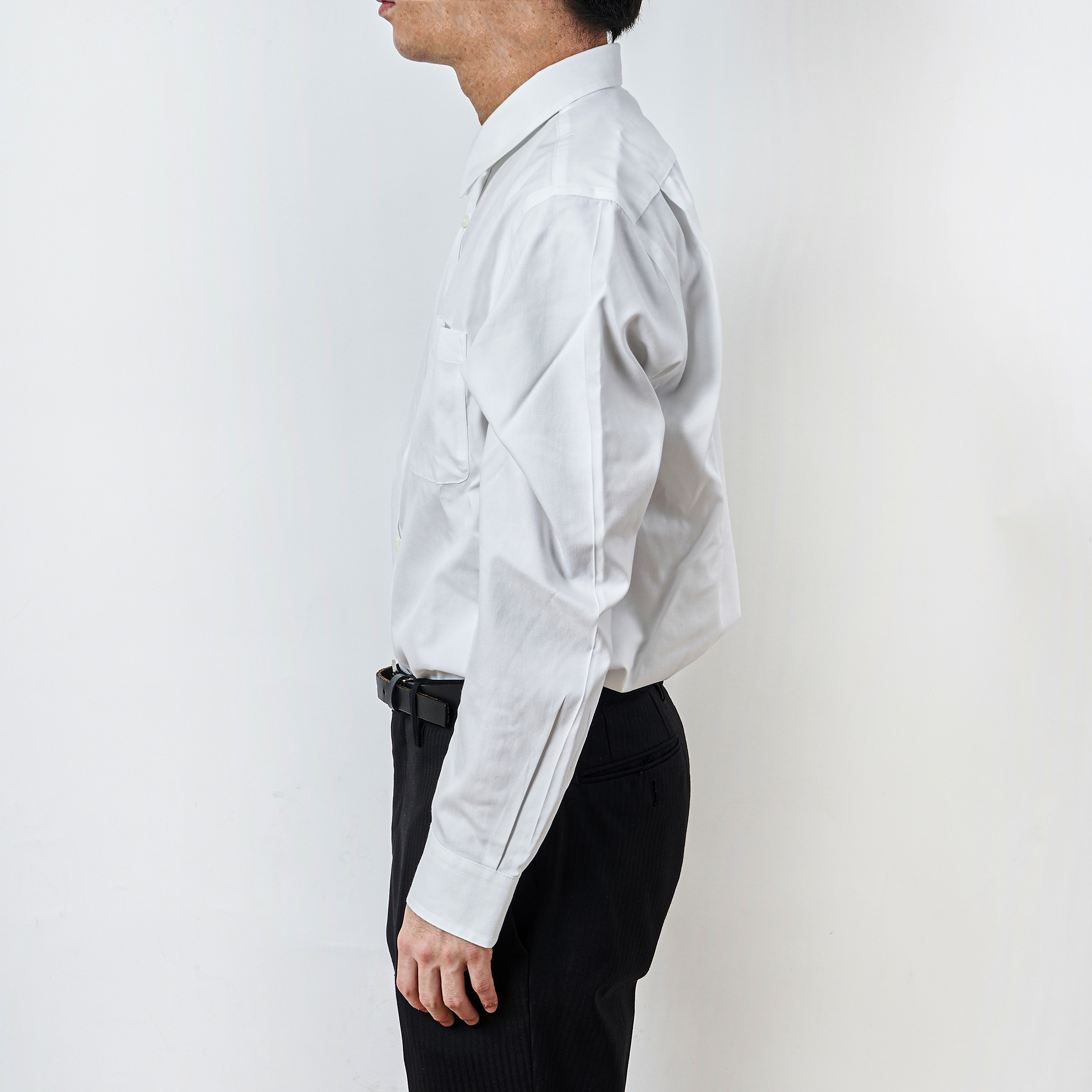 無印良品 アイロンがけのいらないシャツ 2