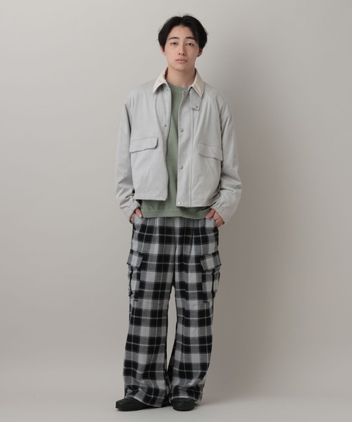ヴィンテージ加工ハンティングジャケット 10