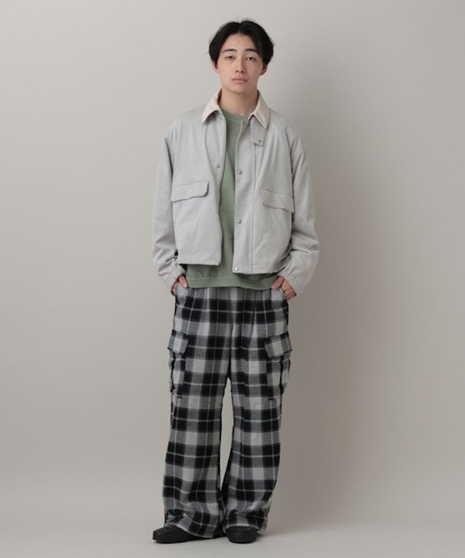 ヴィンテージ加工ハンティングジャケット 10