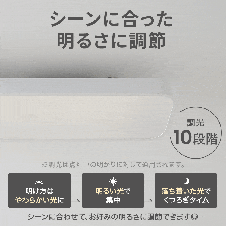 長方形LEDシーリングライト 7