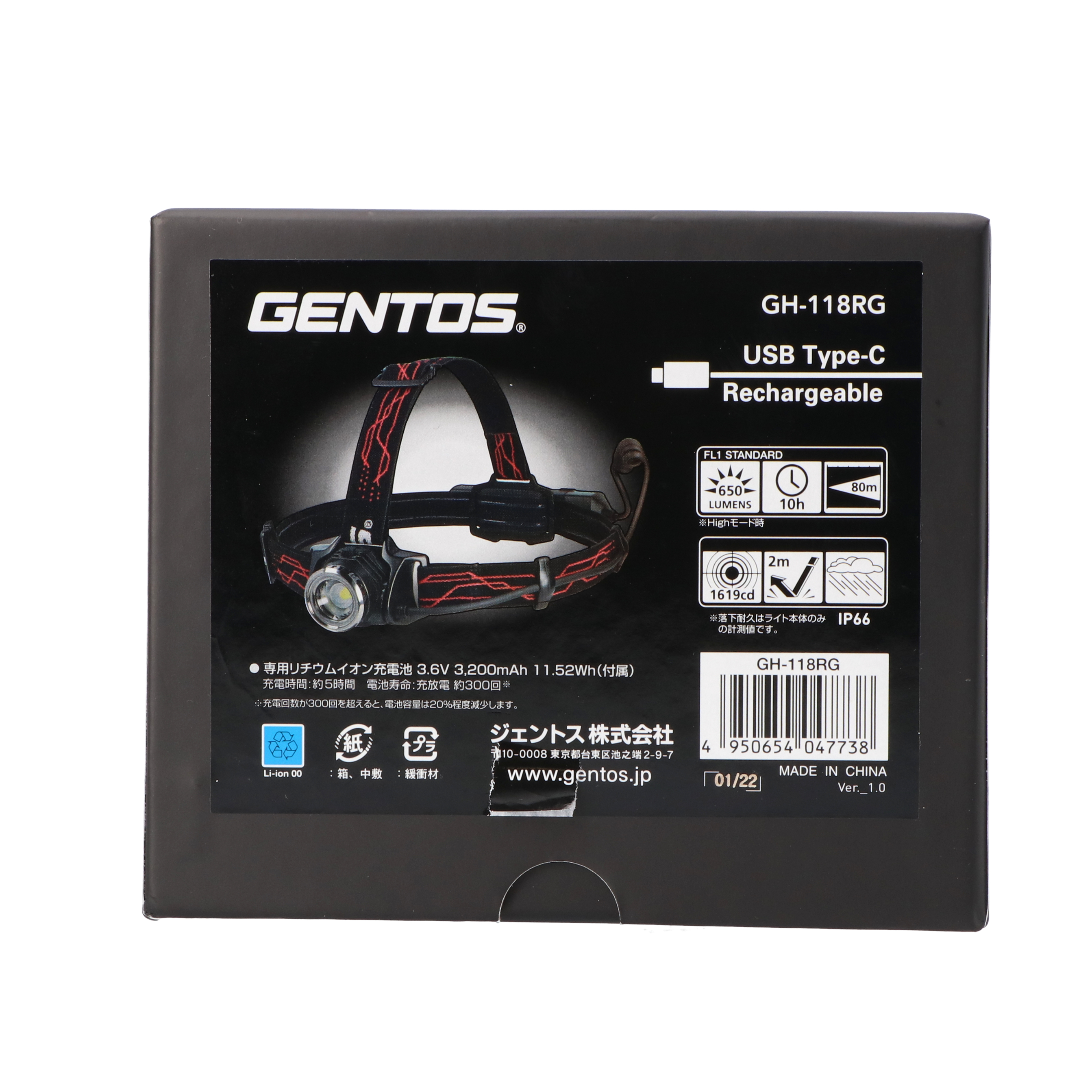 ヘッドライト GH-118RG 3