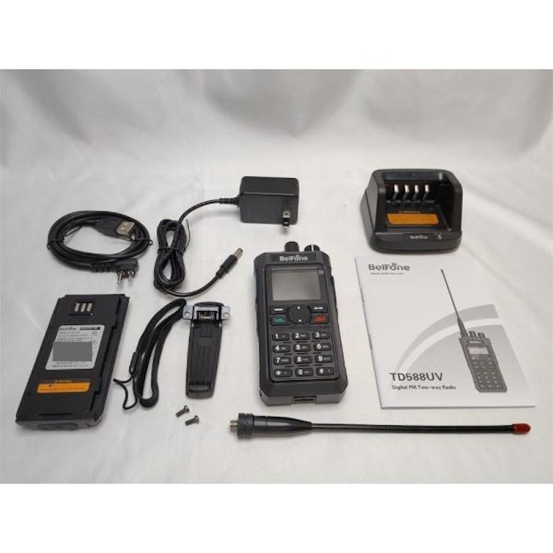 144/430MHz デュアルバンド DMR/FM ハンディ無線機 3