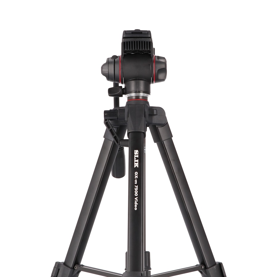 SLIK カメラ/スマホ三脚 GX-m 7500 VIDEO スマホホルダー一体型 