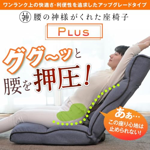 腰の神様がくれた座椅子 PLUS 肘なしタイプ 3