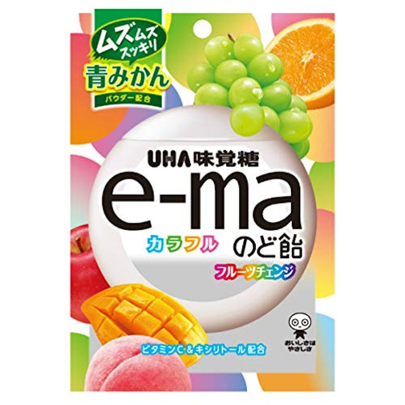 e-maのど飴 カラフルフルーツチェンジ 1