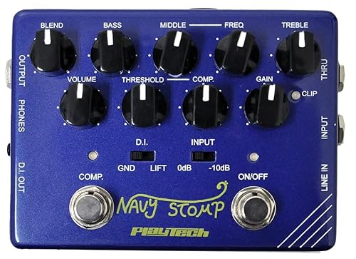 Navy Stomp ベース用プリアンプ 1