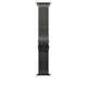 Apple Watch Band - 49mmケース用ブラックチタニウムミラネーゼループ - M