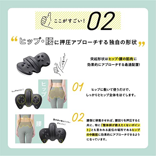 整体ヒップパッド RAKUNA 6