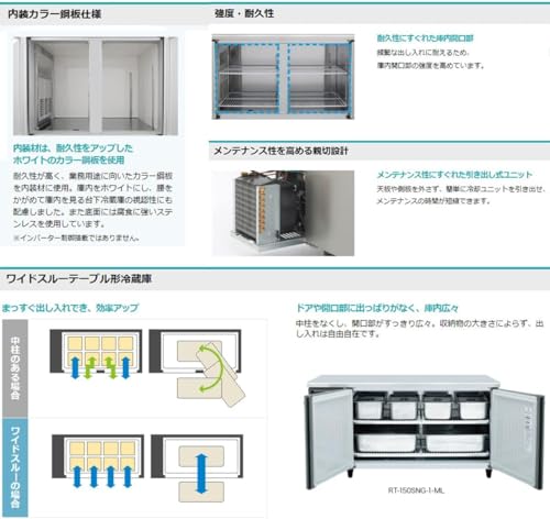  テーブル形冷蔵庫 5