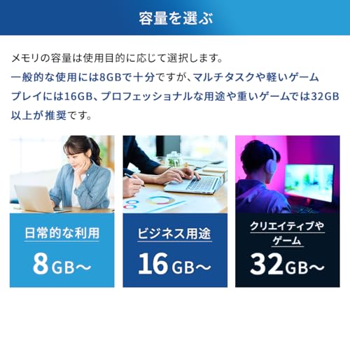 デスクトップPC用メモリ 17