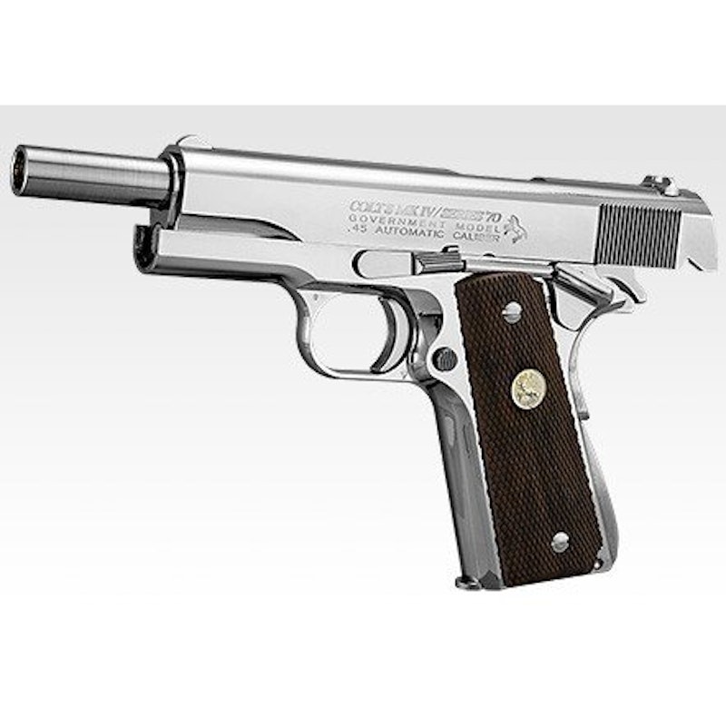 コルト ガバメント シリーズ'70 ニッケルフィニッシュ 5