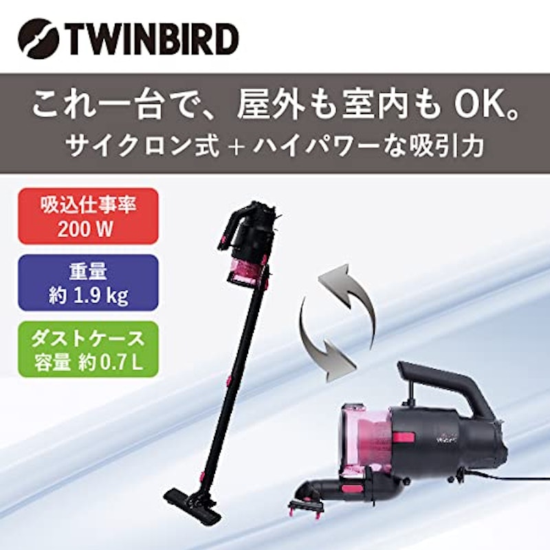 パワーハンディークリーナー ハンディージェットサイクロン attrax 5