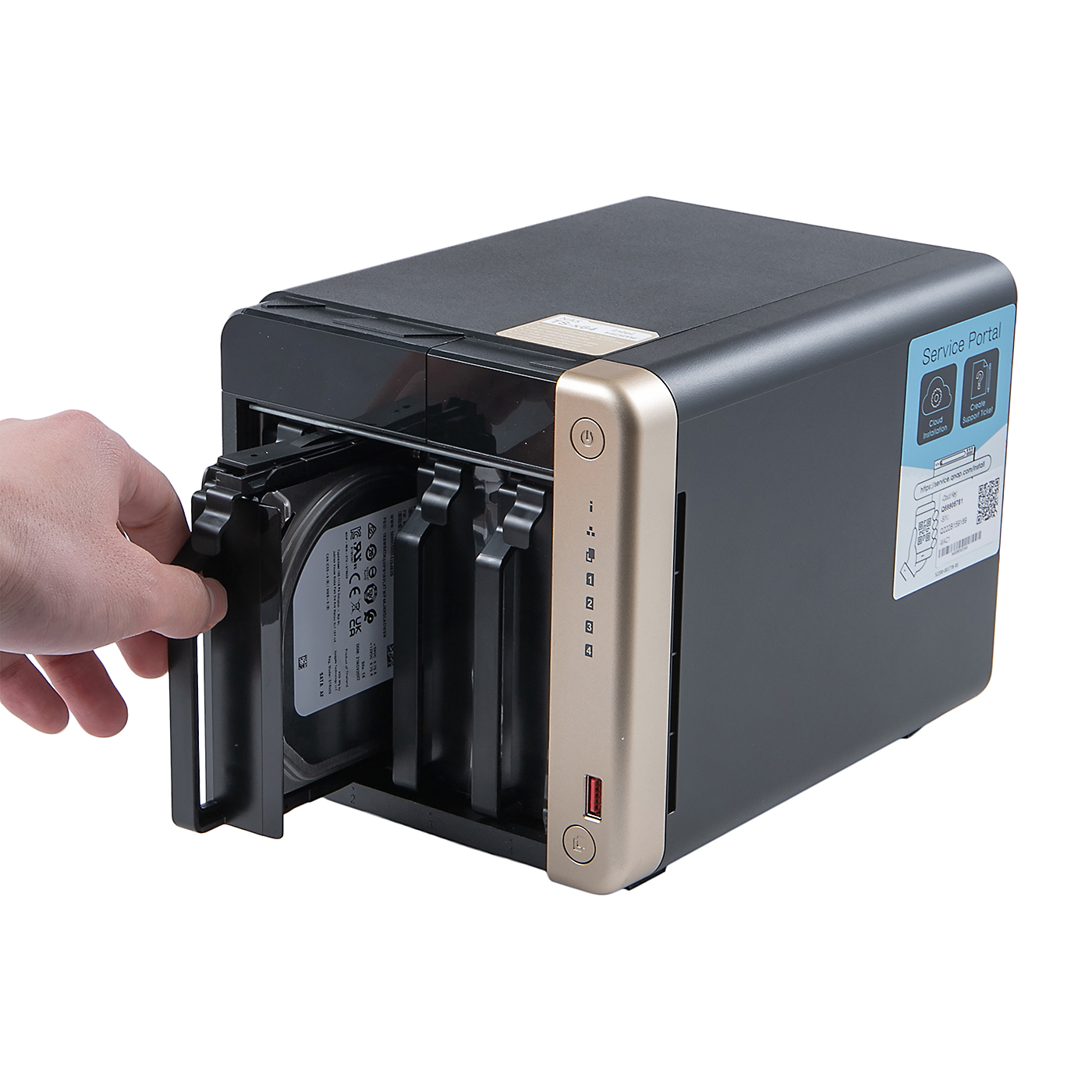 QNAP TS-464 32GB 10Gボード付き QNAP TS-464 32GB 10Gボード付き QNAP TS-464 4-Bay High-Performance