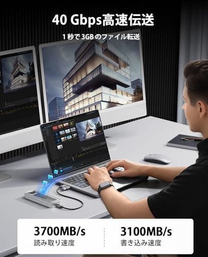 M.2 SSD 外付けケース 2