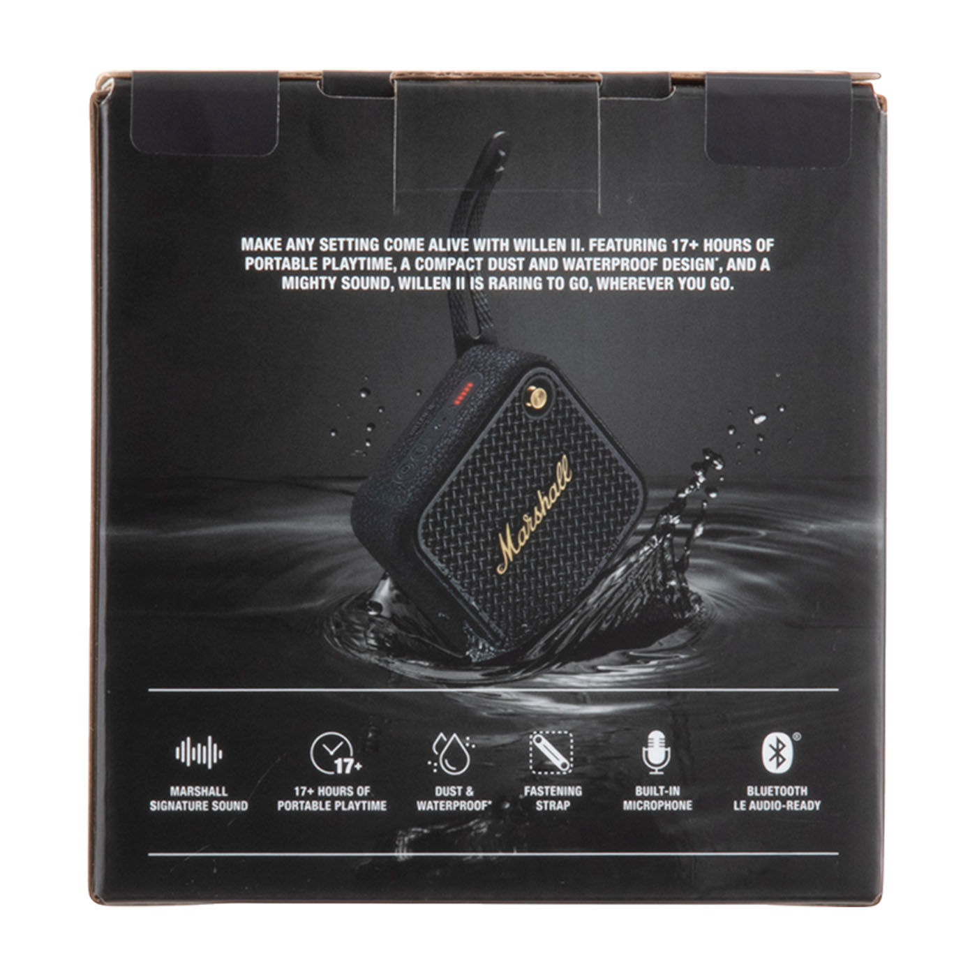 Marshall Willen II Black and Brass 美品 Speaker Marshall Willen II Black & Brass | Hifi.lu